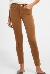 Gray Banana Republic Skinny Corduroy Pants